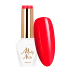 Esmalte semipermanente Molly Lac Red Kiss 8Grs. Hema Free 198