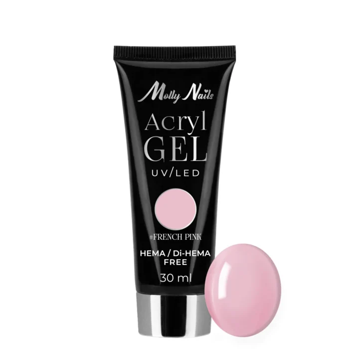 Molly Nails AcrylGel - Powder Gel French Pink 30 gr - Imagen 1