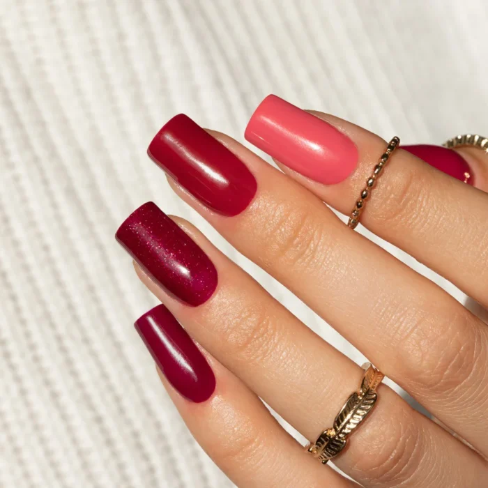 Esmalte semipermanente Molly Nails Rowanberry Coral 8ml 194 Hema Di-Hema Free - Imagen 3