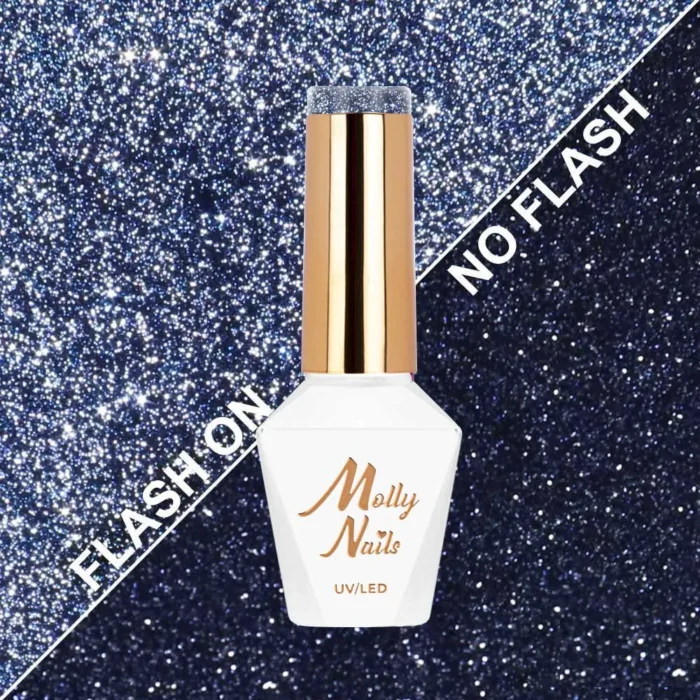 Esmalte semipermanente Molly Lac Flashing Lights 3 Intensity 8 gr 618 Hema free - Imagen 2