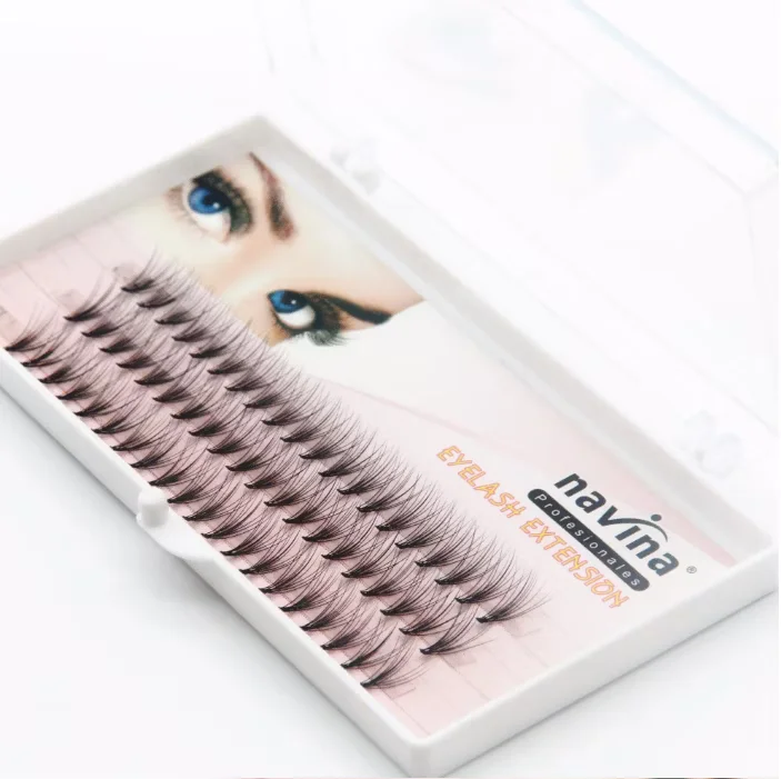 Extensiones de Pestañas 10 raices C-10mm. 0.10 - Imagen 1