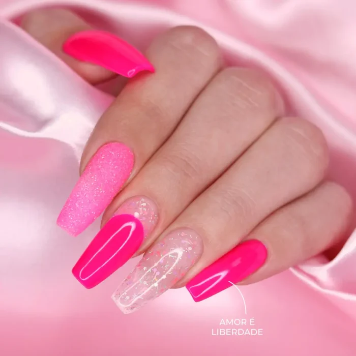 Esmalte semipermanente Inocos O Amor É Liberdade - 15ml - Imagen 3