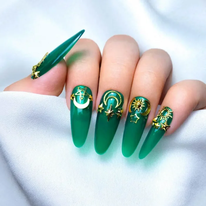 Esmalte semipermanente Inocos Festival de Verao - Verde Metal 15ml - Imagen 3