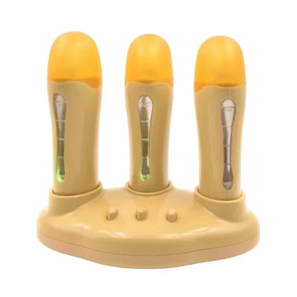 Calentador cera roll-on triple