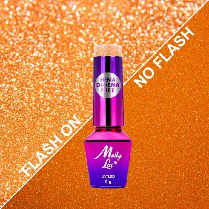 Esmalte semipermanente Molly Lac Flashing Lights Summer Edition Fizziness 5 ml 642 - Imagen 2