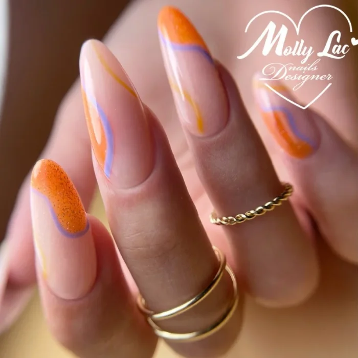 Esmalte semipermanente Molly Lac Flashing Lights Summer Edition Fizziness 5 ml 642 - Imagen 3
