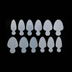 Moldes de silicona para manicura francesa en cápsulas Dual Form