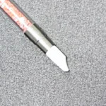 Pincel de silicona de doble punta para decoración rosa - Imagen 2