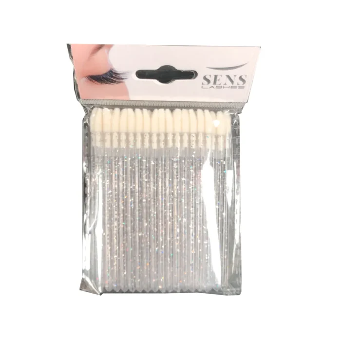 Mini pinceles desechables para pestañas / labios 50 uds - Imagen 1