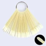 Muestrario Abanico forma almendra 50 uñas Color Natural - Imagen 2