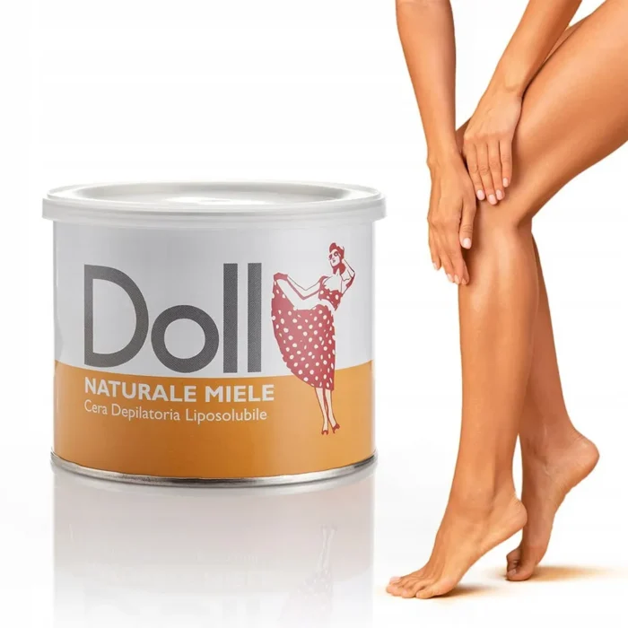 Cera para depilación tibia  liposoluble  400 ml Natural Doll - Imagen 2
