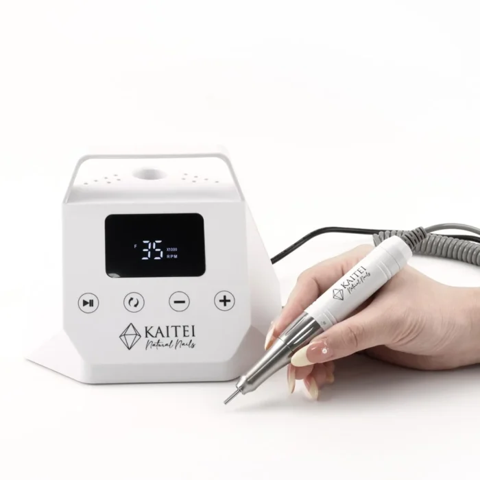 Torno profesional de uñas Kaitei Nails K65 65W 35.000 RPM Blanco