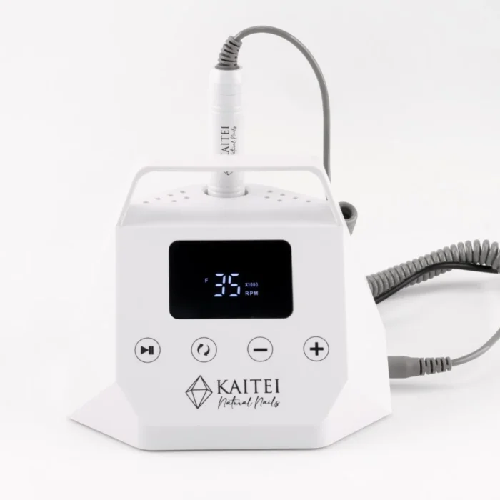 Torno profesional de uñas Kaitei Nails K65 65W 35.000 RPM Blanco
