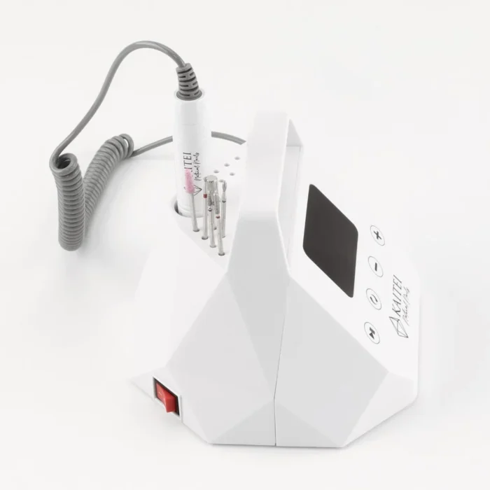 Torno profesional de uñas Kaitei Nails K65 65W 35.000 RPM Blanco - Imagen 5