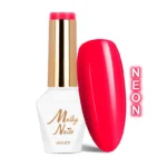 Esmalte semipermanente Molly Lac Pinky Red 8 gr 76 Hema di-Hema Free
