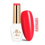 Esmalte semipermanente Molly Lac Neon Red 8 gr 77 Hema di-Hema Free