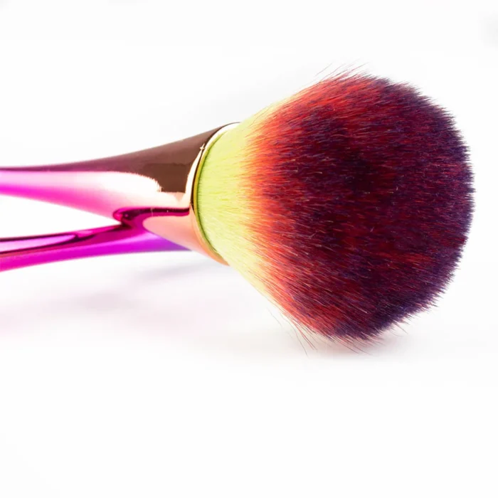 Cepillo limpieza polvo de uñas Multicolor