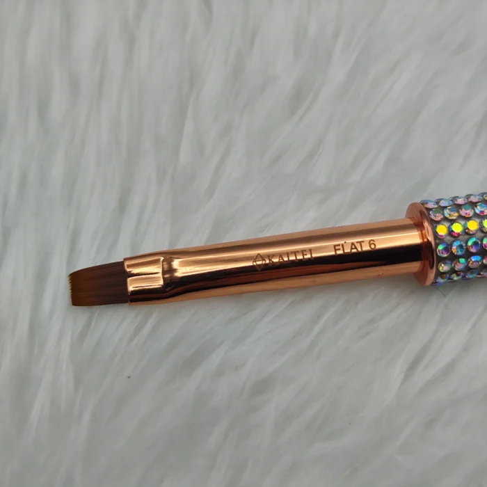 Pincel de gel con Brillantes Cuadrado Nº6  Kaitei Nails - Imagen 3