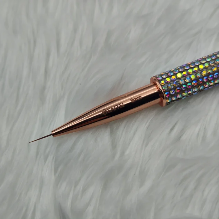 Pincel Nail Art con Brillantes 9mm Kaitei Nails - Imagen 2