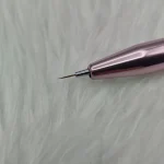 Pincel Nail Art Retráctil Rosa Oro 7mm Kaitei Nails - Imagen 4