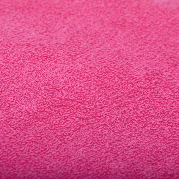Sábana protectora camilla de rizo fucsia - Imagen 2