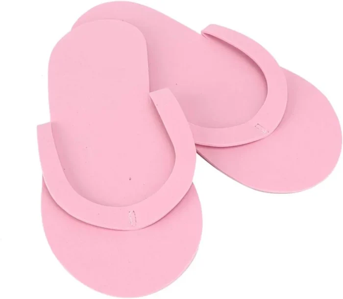 605071-1-Chanclas-Rosas-01 Chanclas Desechables Pedicura y Spa 12 pares
