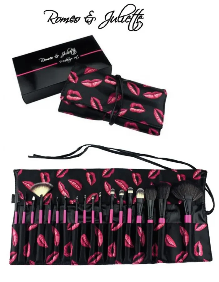 Manta de 18 pinceles maquillaje - Imagen 3