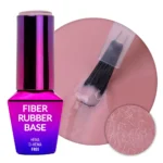 Molly Lac Fiber Rubber Base Smoky Pink Hema-Di Hema Free10 ml.