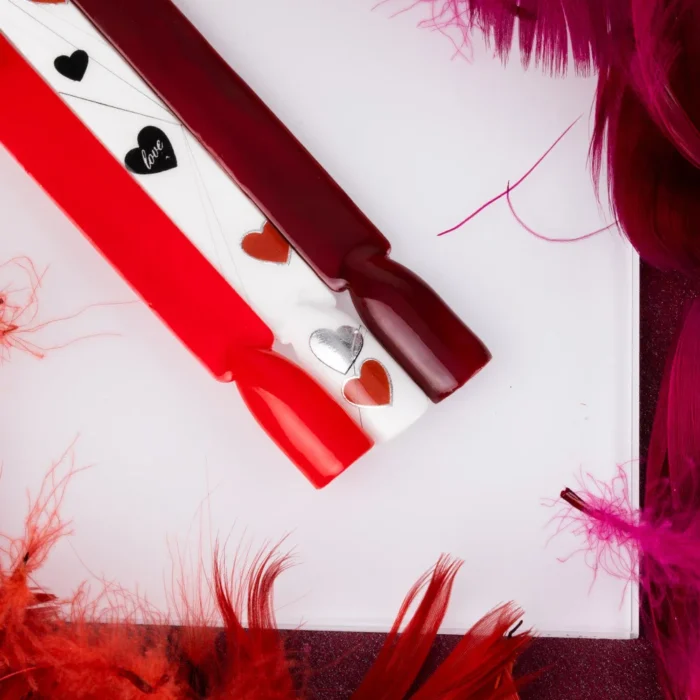 Pegatinas manicura San Valentín Corazones Varios Colores - Imagen 11
