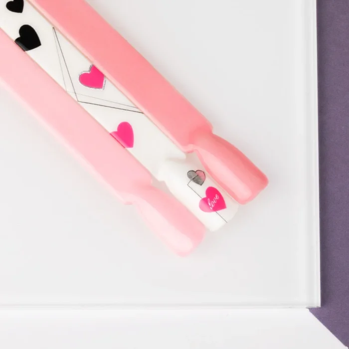 Pegatinas manicura San Valentín Corazones Varios Colores - Imagen 4