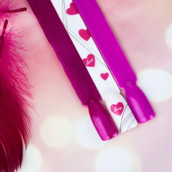 Pegatinas manicura San Valentín Corazones Varios Colores - Imagen 7