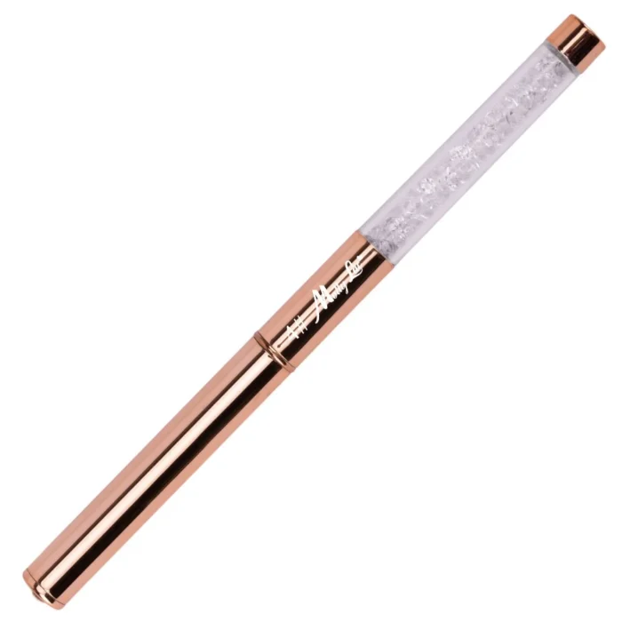 Pincel de gel de construcción con tapa Molly Lac nº 4 Oro con circonitas - Imagen 2