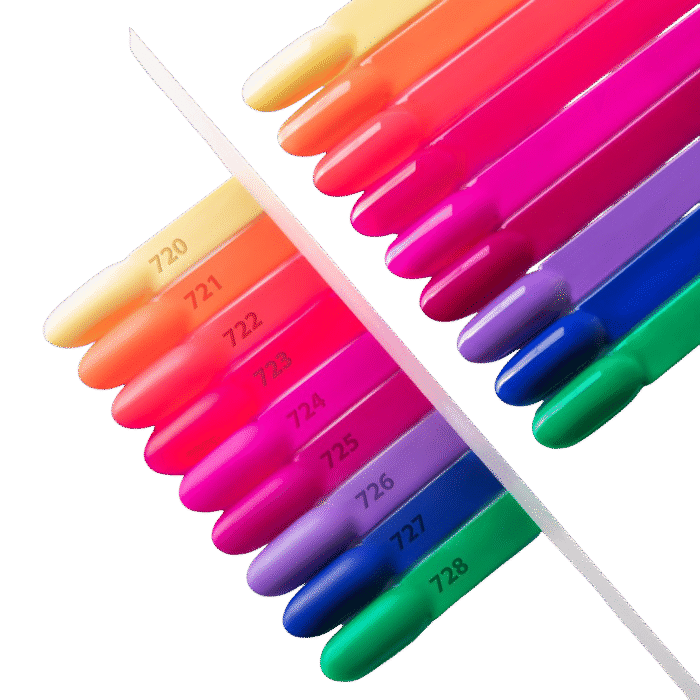 Esmalte semipermanente Molly Nails Fuchsia 8 gr 724 Hema Free - Imagen 2