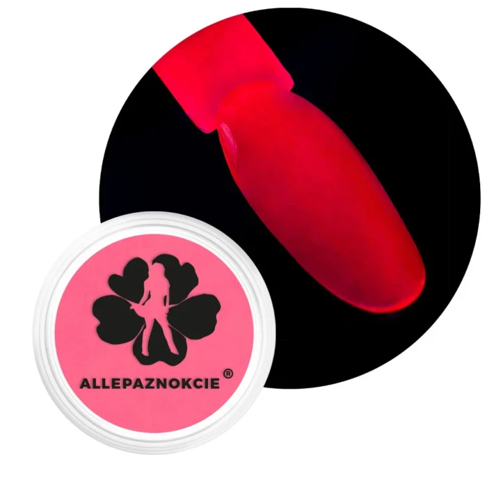 Polvo Efecto Neón UV nº 08 Rosa - Imagen 2