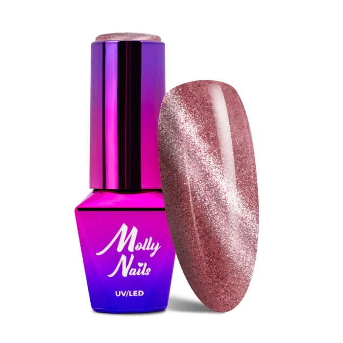 Esmalte semipermanente Molly Lac Cat Eye Womanity Kissing 5 ml 440 - Imagen 1