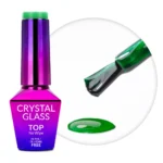 Molly Lac Crystal Glass Top No Wipe Green Hema/Di-Hema Free 10g