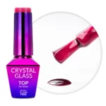 Molly Lac Crystal Glass Top No Wipe Raspberry Hema/Di-Hema Free 10g