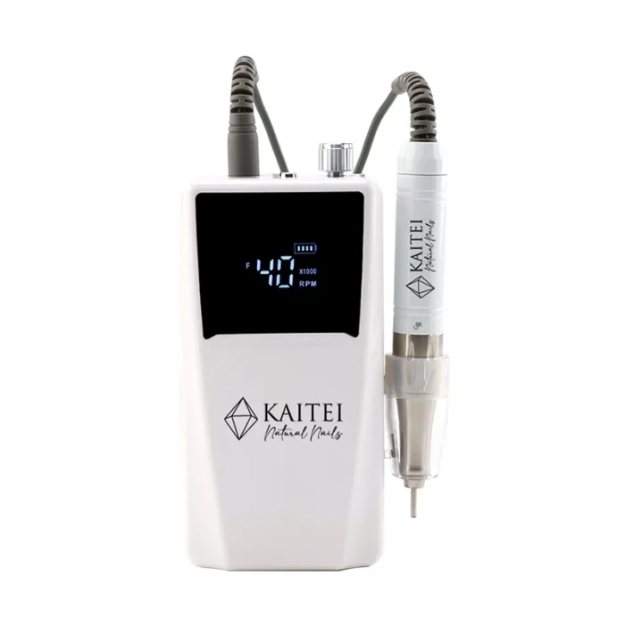 Torno profesional de uñas inalámbirco Kaitei Nails K72 65W 40.000 RPM Blanco