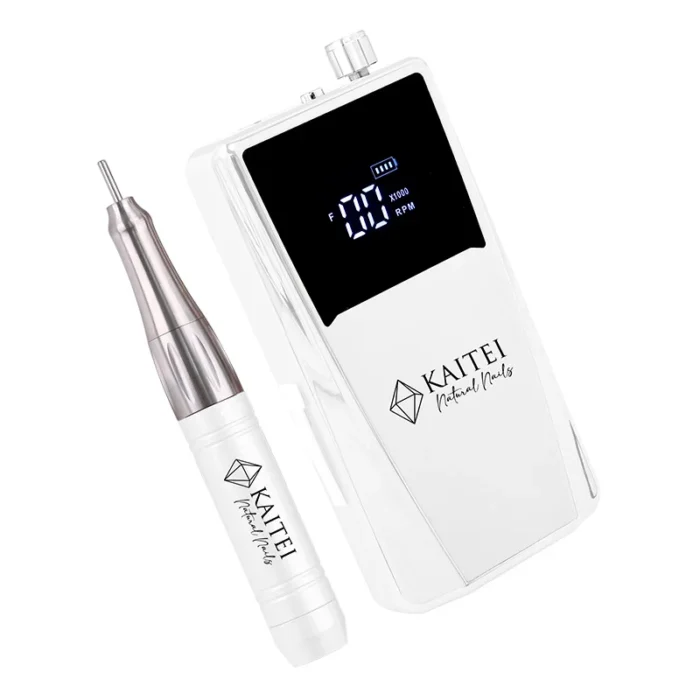 Torno profesional de uñas inalámbirco Kaitei Nails K72 65W 40.000 RPM Blanco - Imagen 3