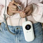 Torno Profesional Manicura/Pedicura Blanco-Dorado . M 111 50w 35.000RPM - Imagen 2