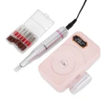 Torno Profesional Manicura/Pedicura Rosa-Dorado . M 110 50w 45.000RPM