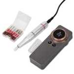 Torno Profesional Manicura/Pedicura Gris-Dorado . M 108 50w 35.000RPM