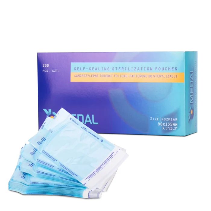 Bolsas de esterilización Medal 90x135 mm 200 uds - Imagen 1