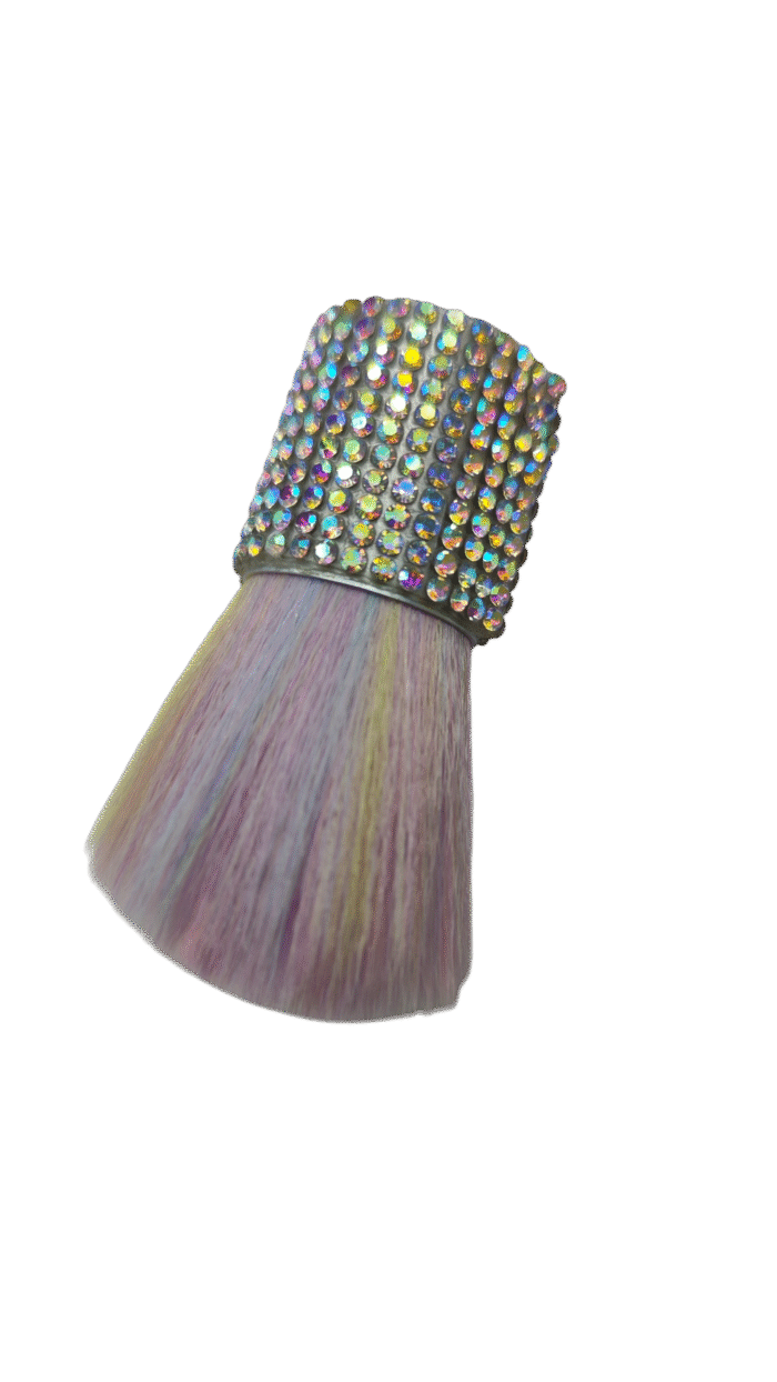 Brocha Para Polvo Uñas/Maquillaje Mango Brillantes - Imagen 2