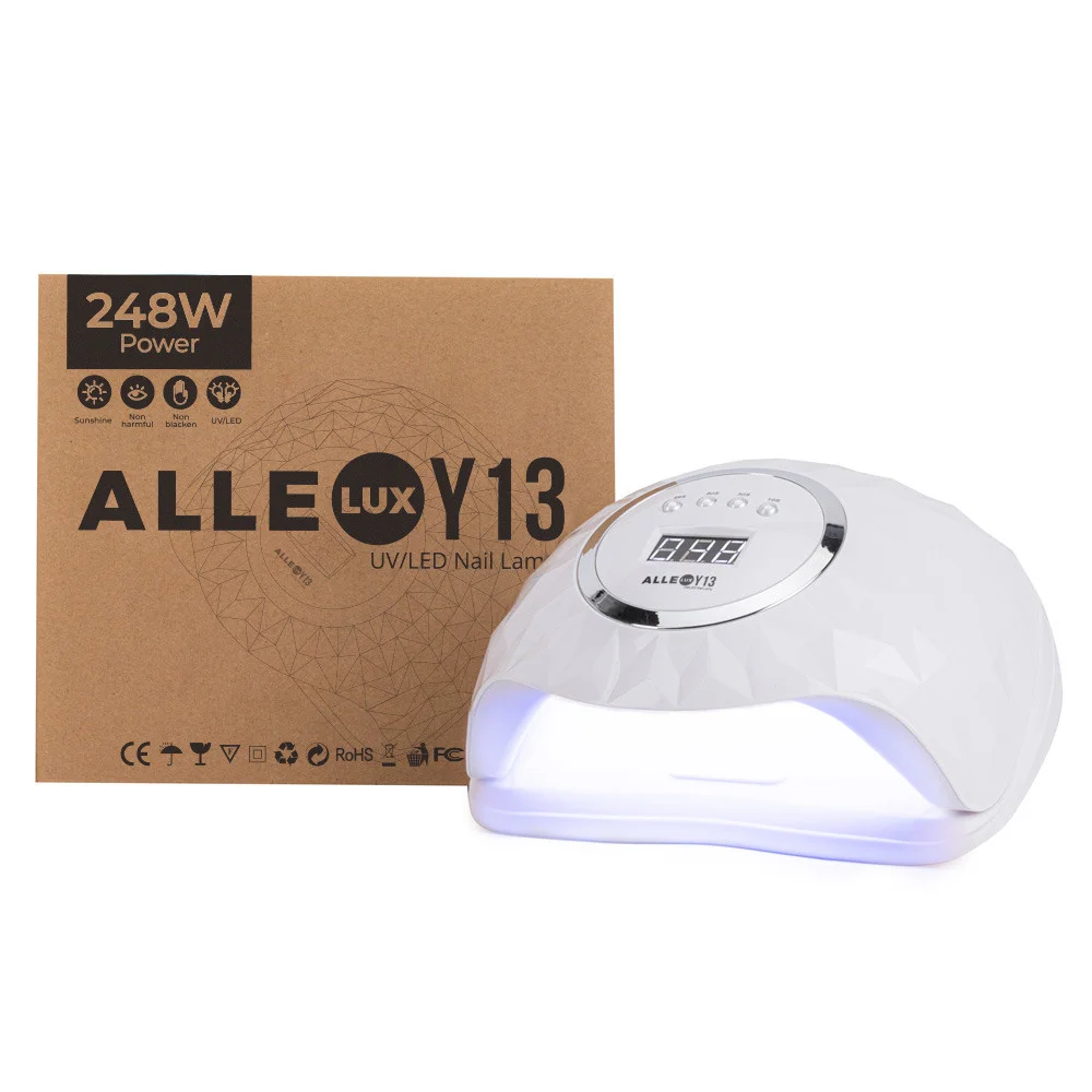 lampa-do-paznokci-dual-uvled-248w-do-lakierow-hybrydowych-zeli-i-akrylozeli-biala-allelux-y13 Lámpara AlleLux Y13 248w Blanca - Imagen 1