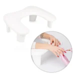 Molly Nails Soporte para manicura color blanco