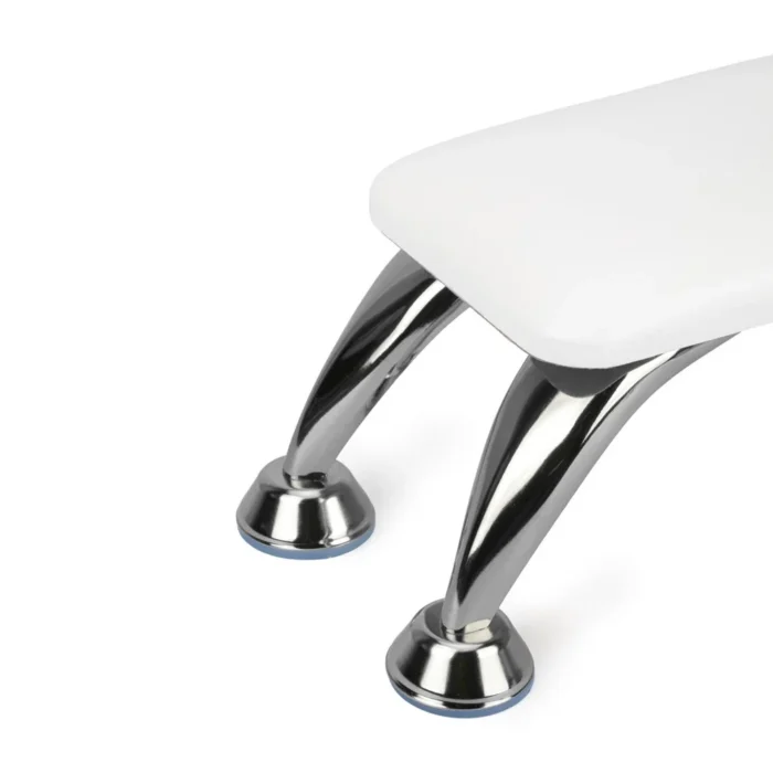 Molly Nails Soporte para manicura color blanco con patas plata - Imagen 5