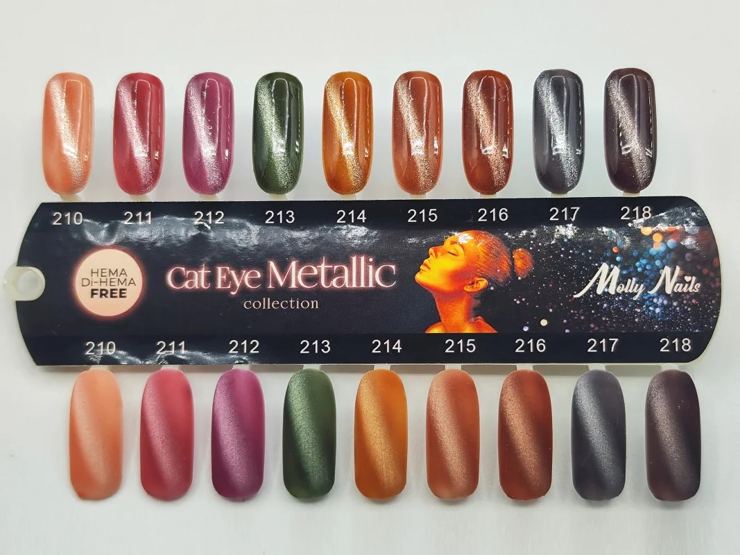 ML16130-Molly-Lac-Nails-Carta-de-color-muestrario-cat-eye-metallic Molly Lac Muestrario Colección Cat Eye Metallic