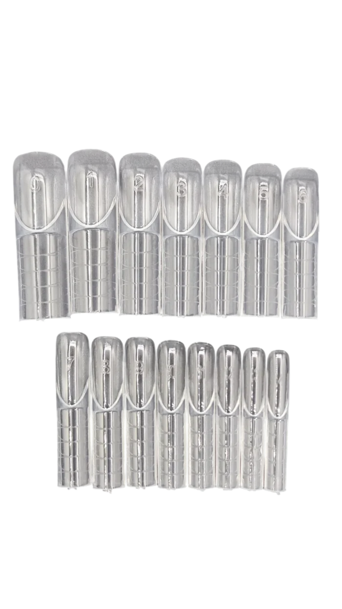 Cápsulas  Dual Form French 150 Tips Kaitei Nails - Imagen 3