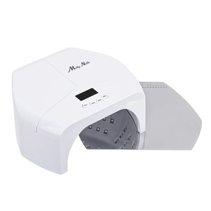 Lámpara LED/UV Molly Nails BQ‑L8 298W Blanca – Curado rápido y profesional para tus uñas